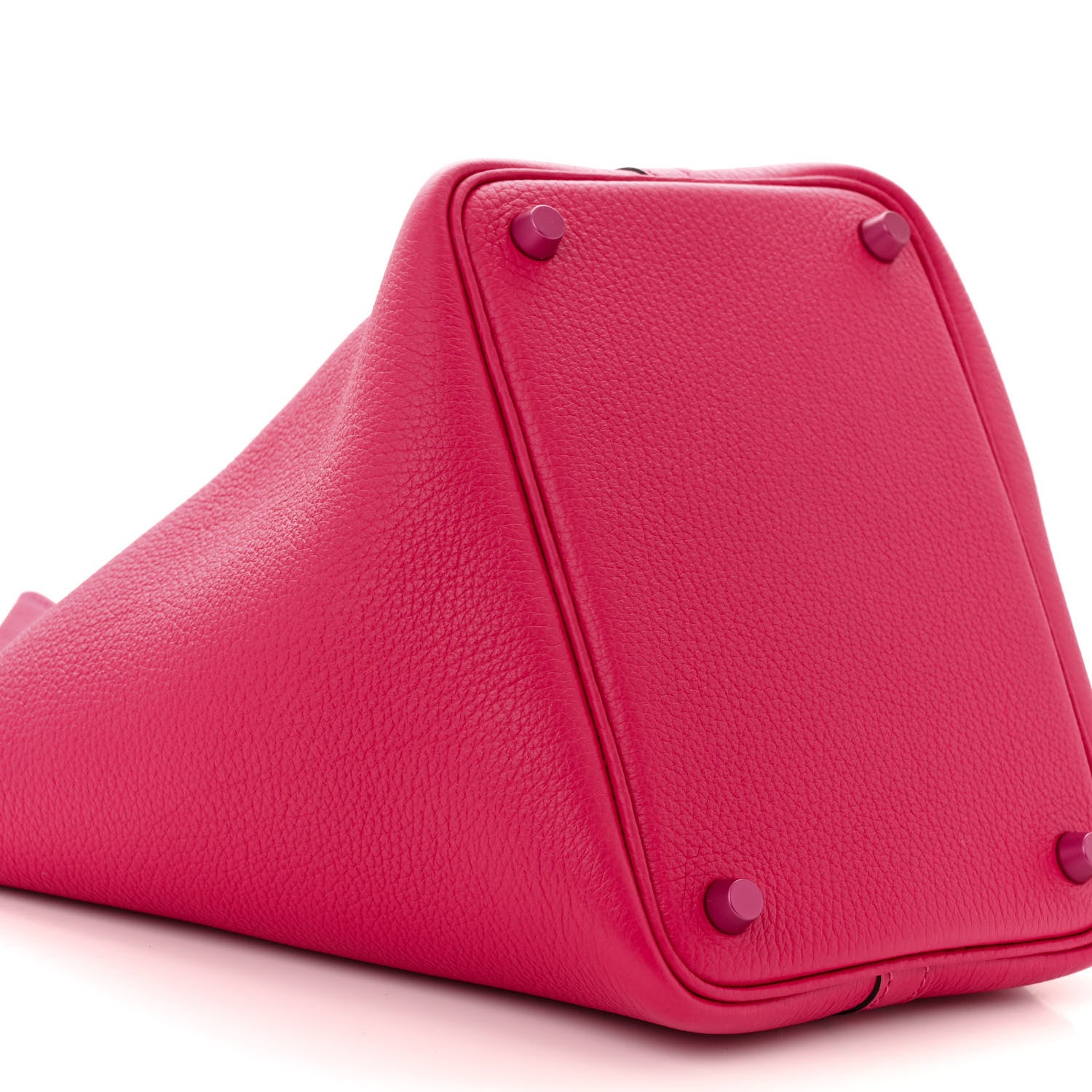 Hermes Taurillon Clemence Monochrome Picotin Lock 18 PM Rose Mexico 9 of 11