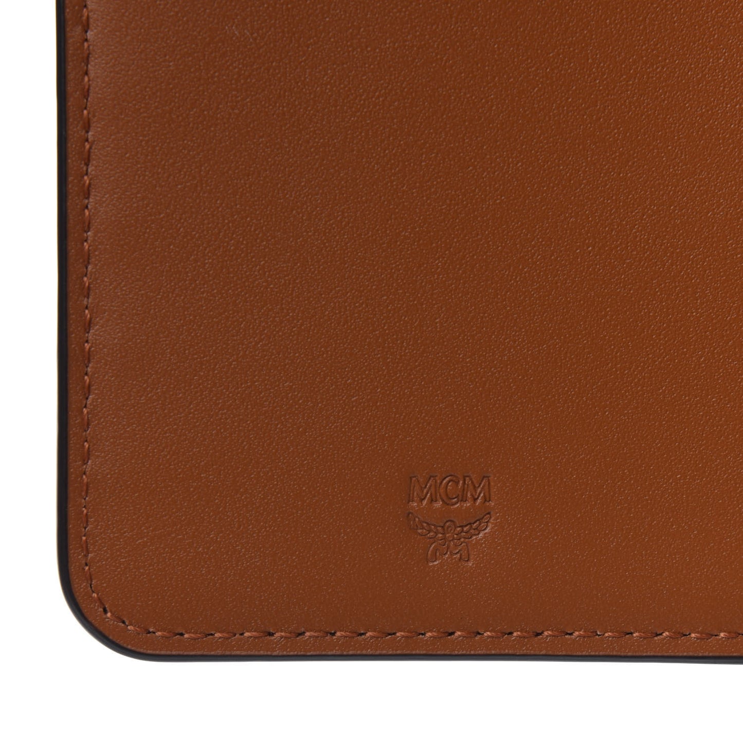 Visetos Chain Wallet Crossbody Cognac