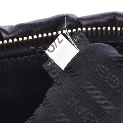 Prada Nappa Gaufre Tote Black 7 of 9
