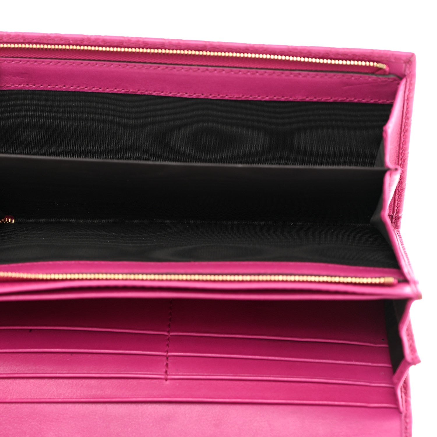 Gucci Soft Microguccissima Dice Chain Wallet Bright Bouganville 5 of 10