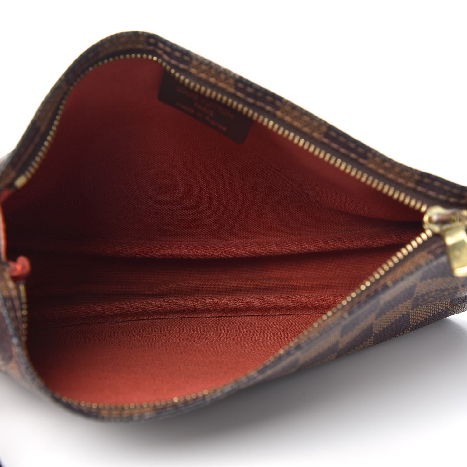 Louis Vuitton Damier Ebene Navona Pochette Accessories 5 of 9