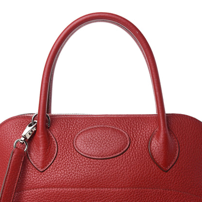 Hermes Taurillon Clemence Bolide 31 Rouge Garance 19 of 19