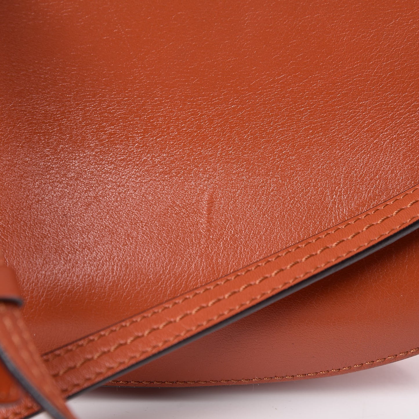 Calfskin Mini Georgia Crossbody Bag Whiskey