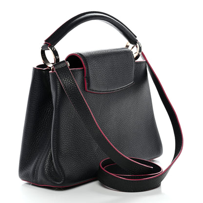 Louis Vuitton Taurillon Capucines BB Cobalt Fuchsia 2 of 12
