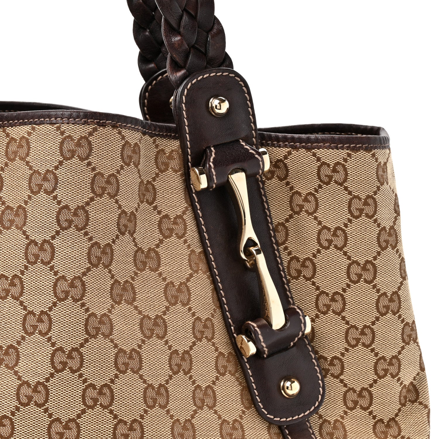 Gucci Monogram Small Pelham Shoulder Bag Dark Brown 8 of 12
