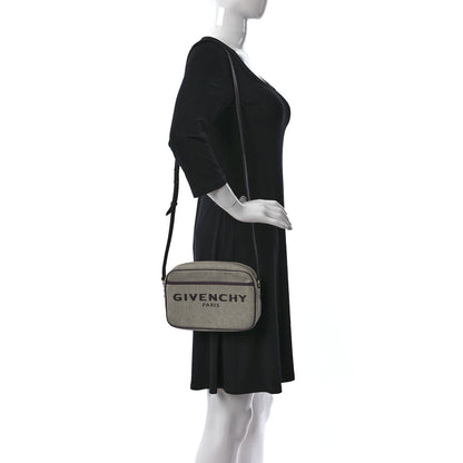 Givenchy Canvas Logo Bond Camera Bag Aubergine 2 of 8