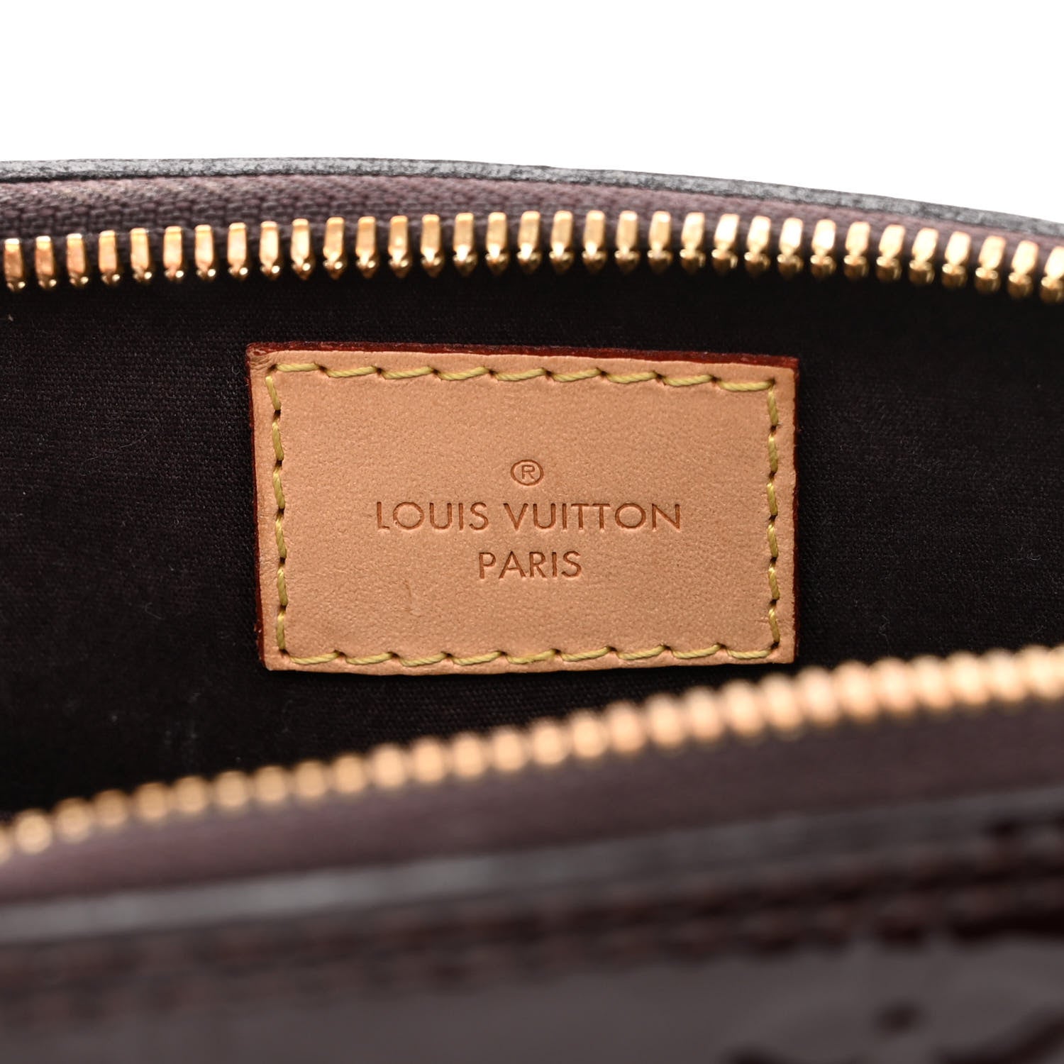 Louis Vuitton Vernis Alma BB Amarante 6 of 10