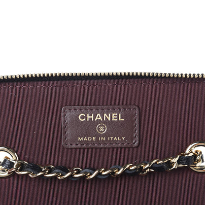 Chanel Caviar Quilted Small Vanity Case With Chain Black 8 of 11