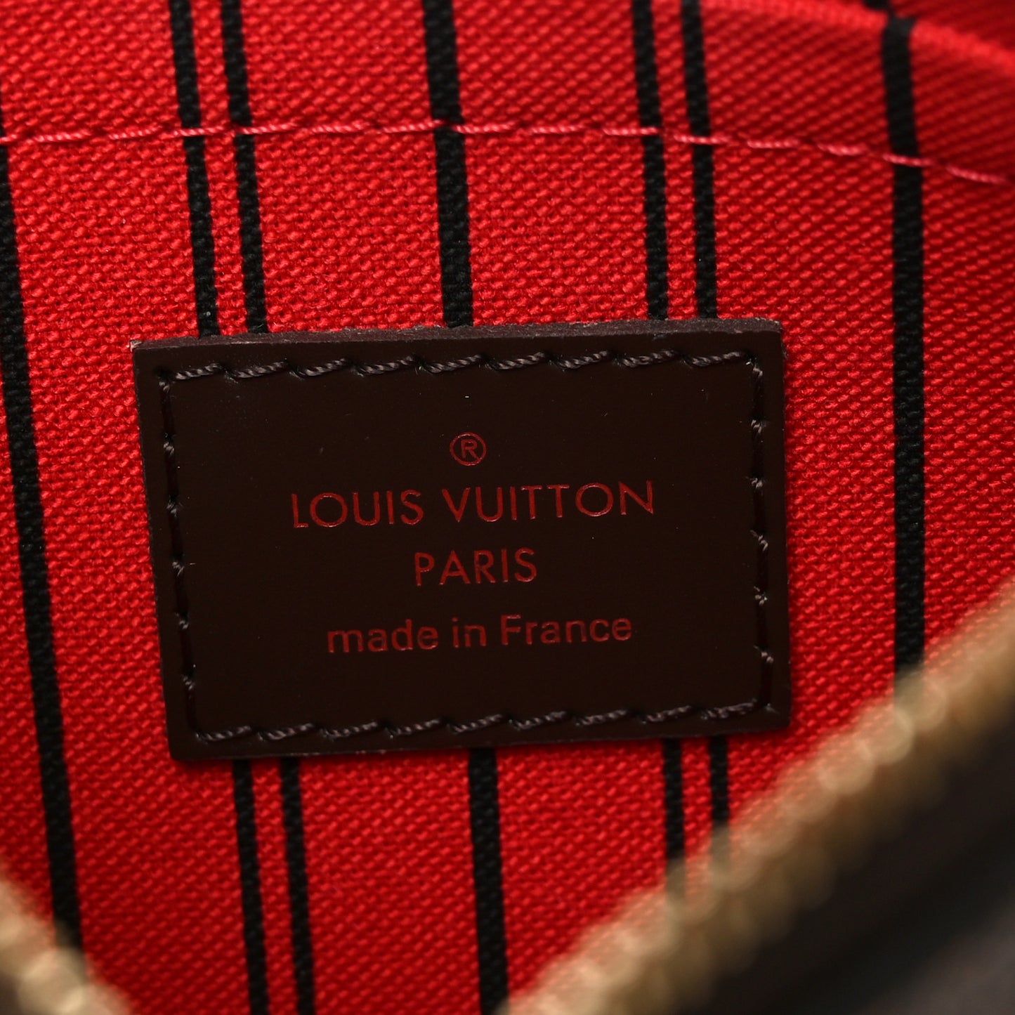 Damier Ebene Neverfull PM Pochette