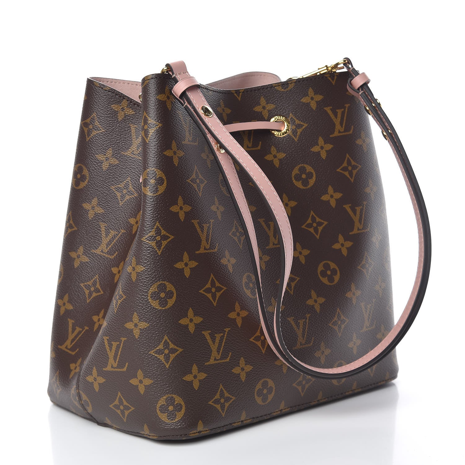 Louis Vuitton Monogram Neonoe MM Rose Poudre 3 of 11