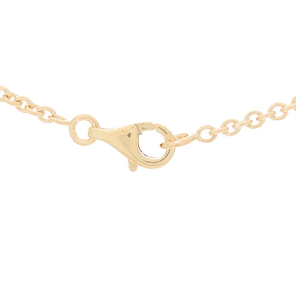 Cartier 18K Yellow Gold Interlocking LOVE Necklace 6 of 8