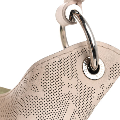 Louis Vuitton Reverse Mahina Carmel Hobo Quartz White 11 of 12