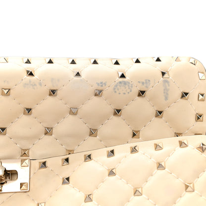 Valentino Garavani Nappa Maxi Rockstud Spike Shoulder Bag Light Ivory 10 of 12