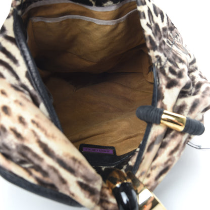 Jimmy Choo Pony Hair Printed Leopard Saba Hobo 5 of 13