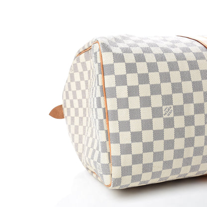 Louis Vuitton Damier Azur Keepall 50 5 of 10