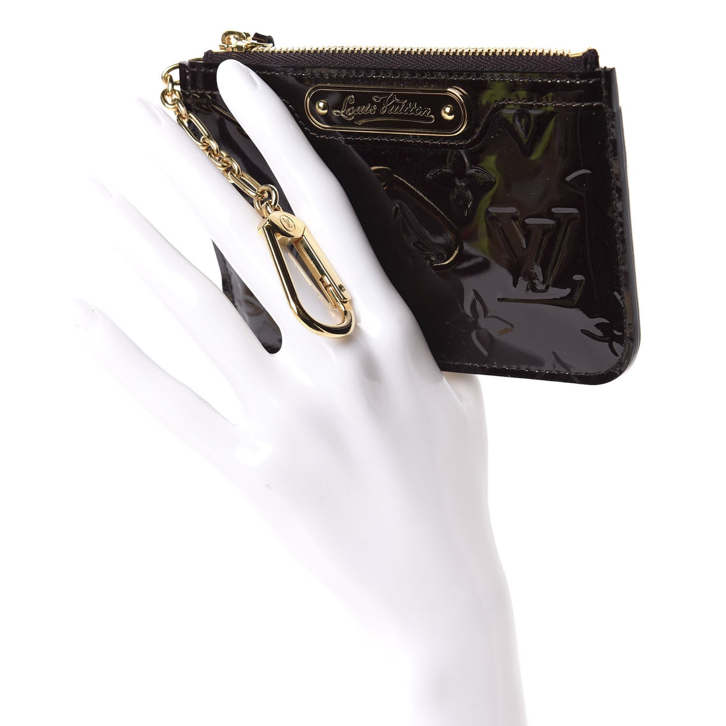 Vernis Key Pouch Amarante