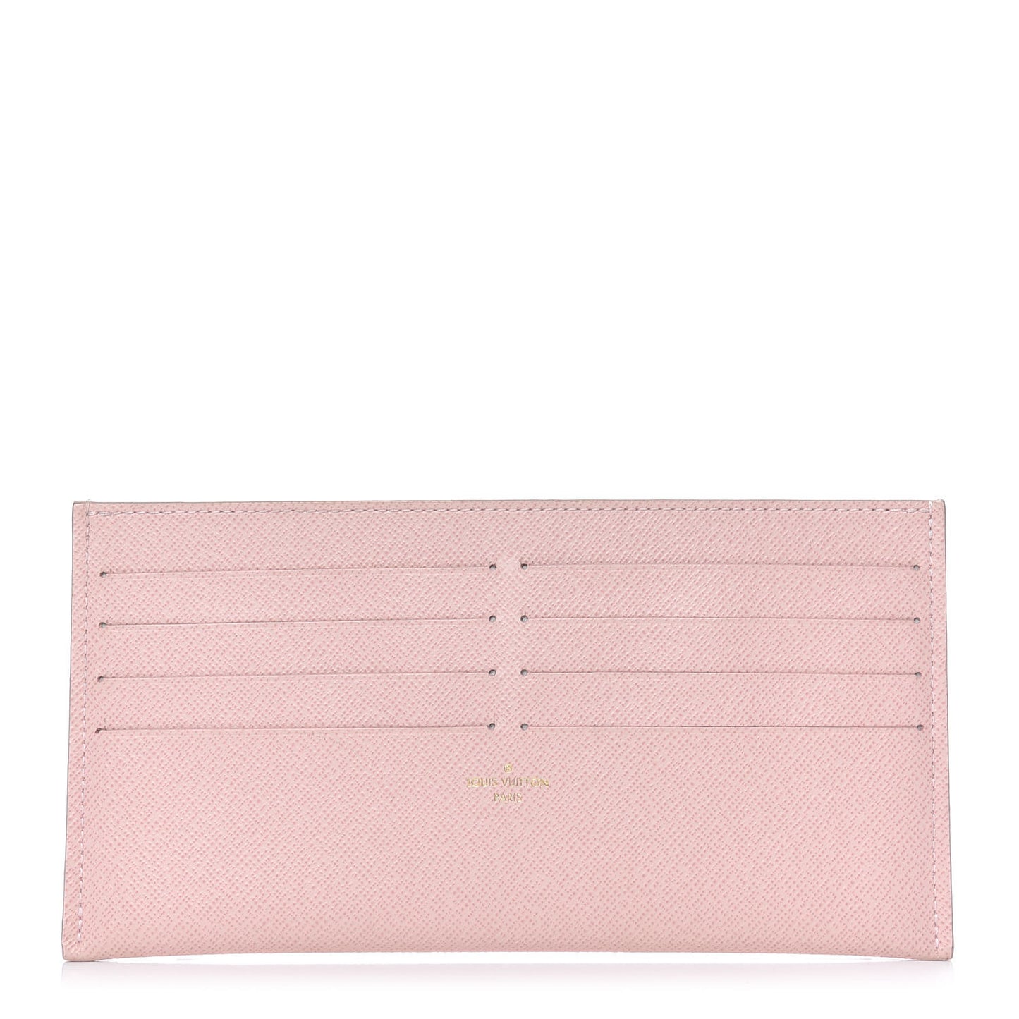 Calfskin Felicie Card Holder Insert Rose Ballerine