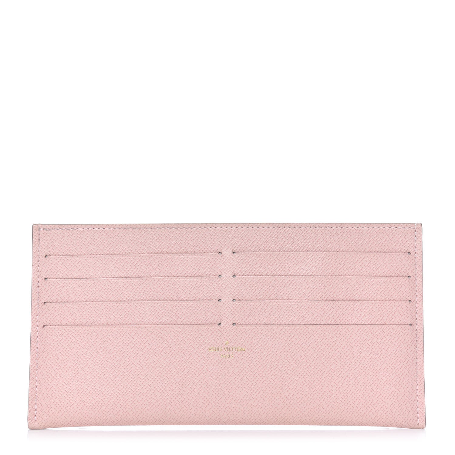 Louis Vuitton Calfskin Felicie Card Holder Insert Rose Ballerine 1 of 6