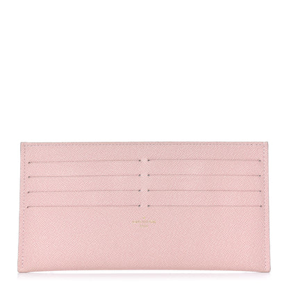 Louis Vuitton Calfskin Felicie Card Holder Insert Rose Ballerine 1 of 6