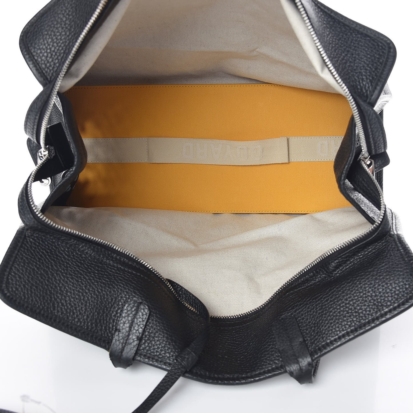 Goyardine Sac Hardy Pet Carrier PM Black