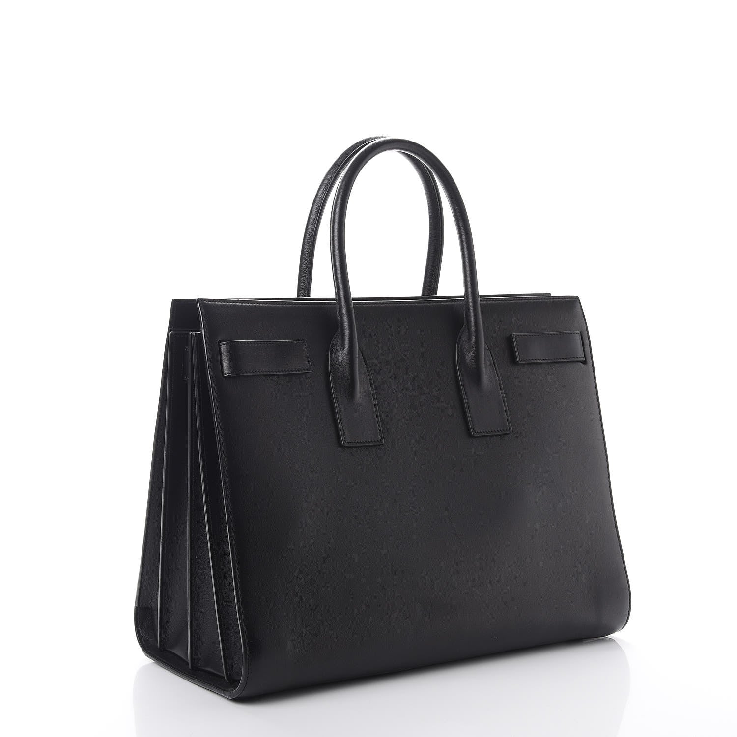 Saint Laurent Calfskin Large Sac De Jour Carryall Black 3 of 14