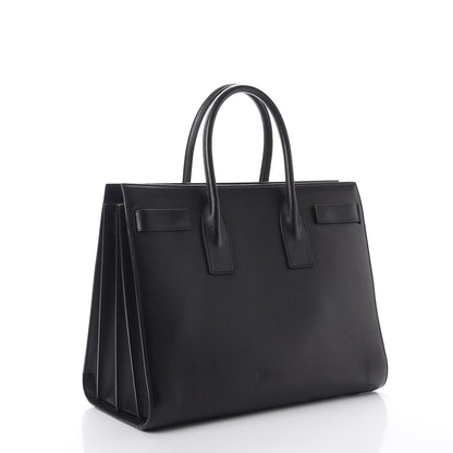 Saint Laurent Calfskin Large Sac De Jour Carryall Black 3 of 14