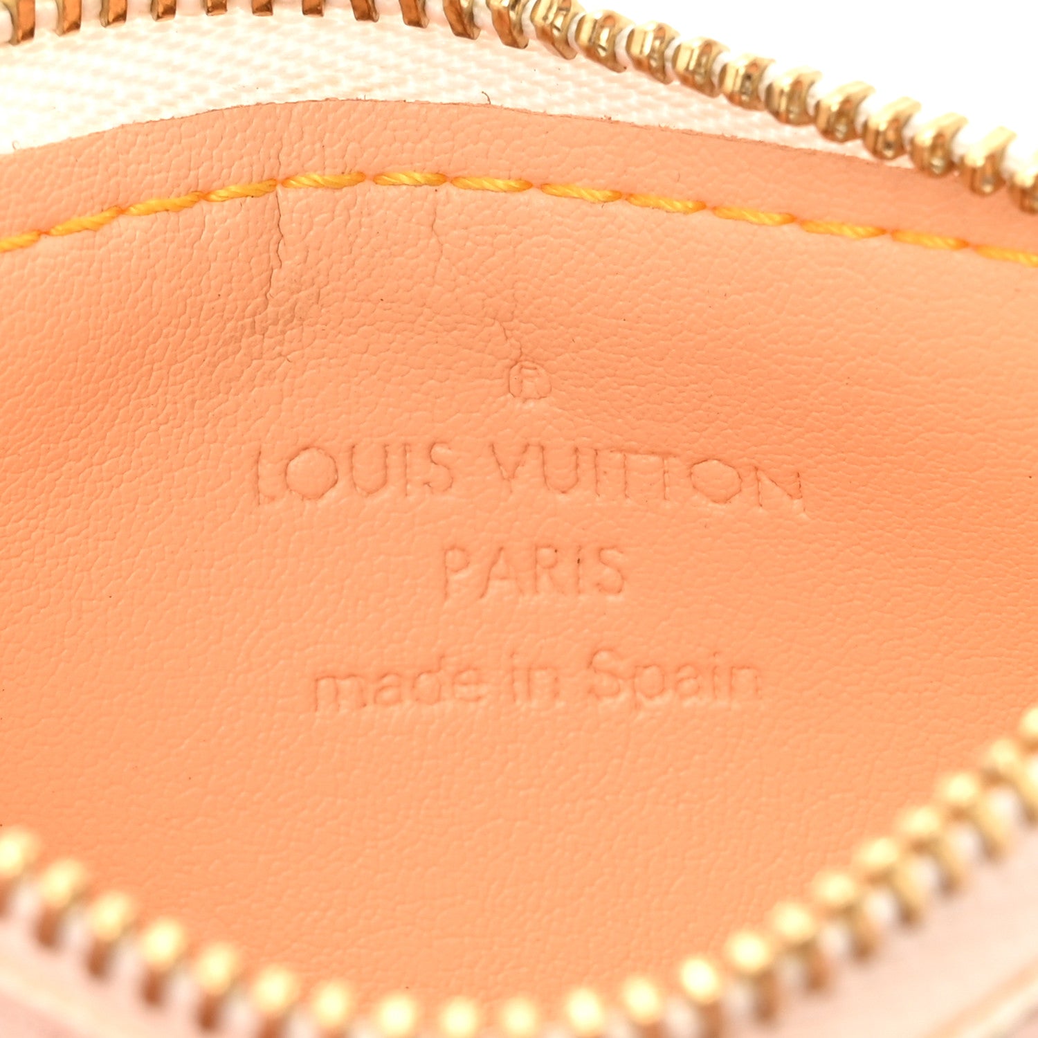 Louis Vuitton Monogram Multicolor Key Pouch White 6 of 8