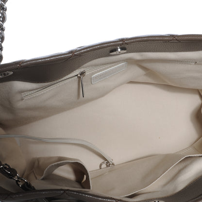 Chanel Caviar CC Timeless Soft Tote Taupe Fonce 8 of 8