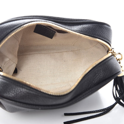 Gucci Pebbled Calfskin Small Soho Disco Bag Black 5 of 8