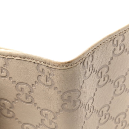 Gucci Guccissima Princy French Flap Wallet Off White 10 of 10