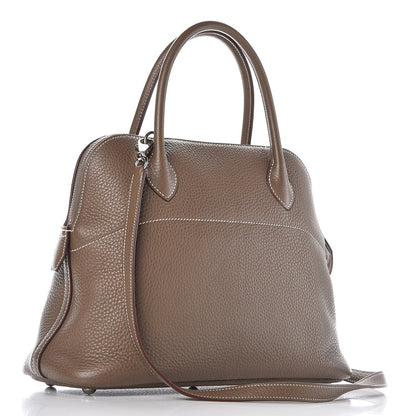Hermes Taurillon Clemence Bolide 31 Etoupe 4 of 9