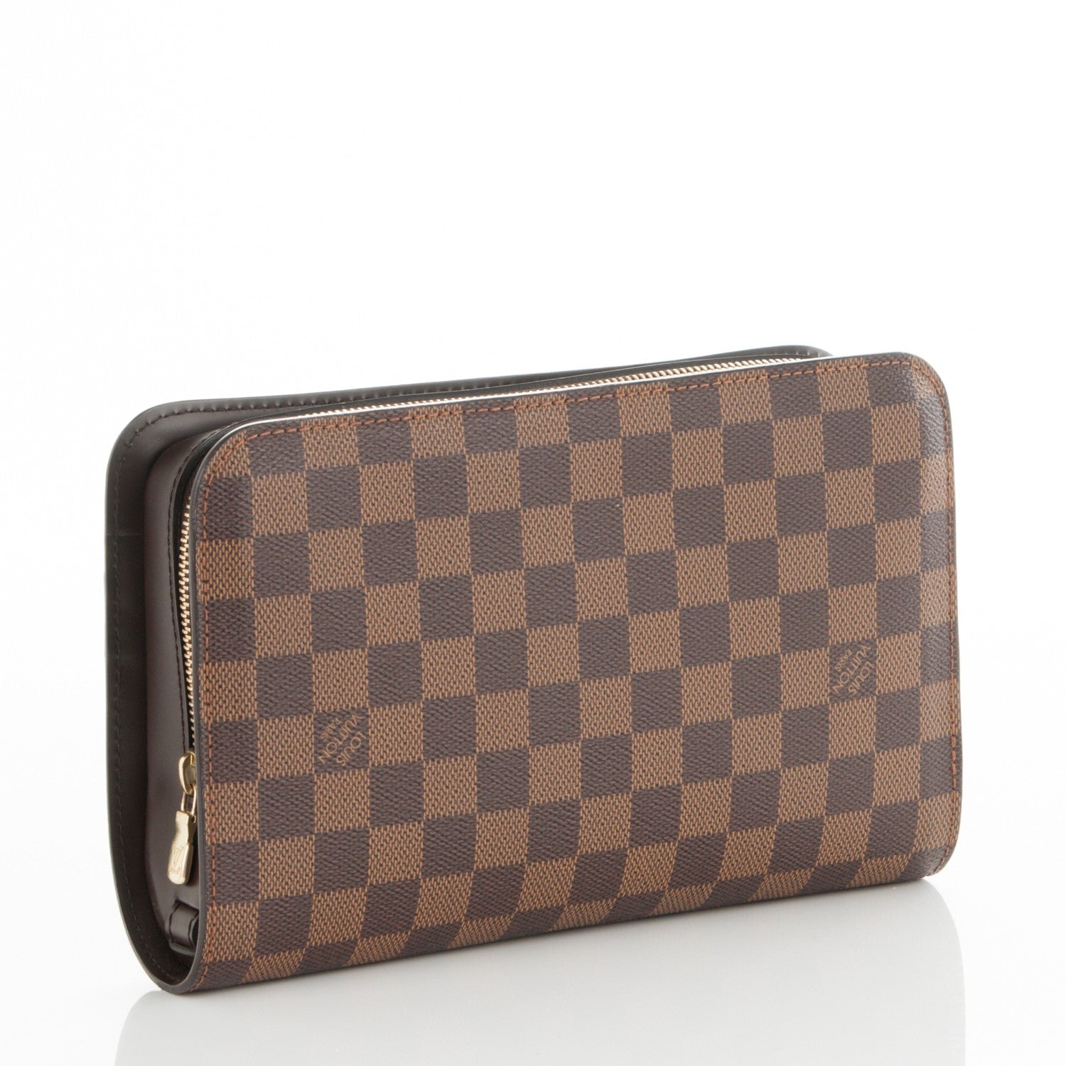 Louis Vuitton Damier Ebene Pochette Saint Louis Clutch 3 of 7