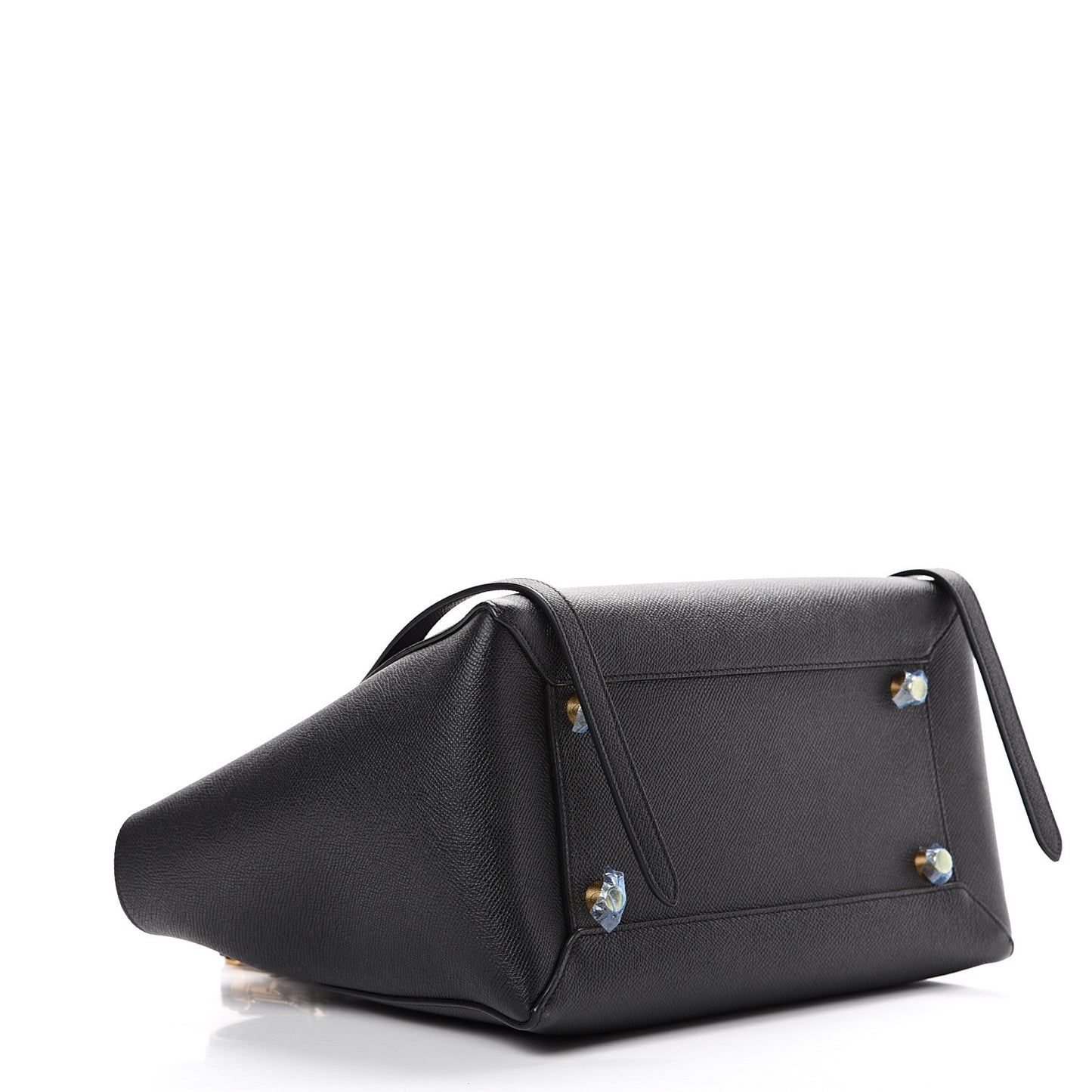 Grained Calfskin Mini Belt Bag Black