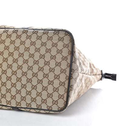 Gucci GG Monogram Large Joy Tote Bag Dark Brown 6 of 11