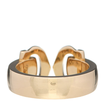 Cartier 18K Yellow Gold Diamond C De Cartier Ring 49 4.75 4 of 7