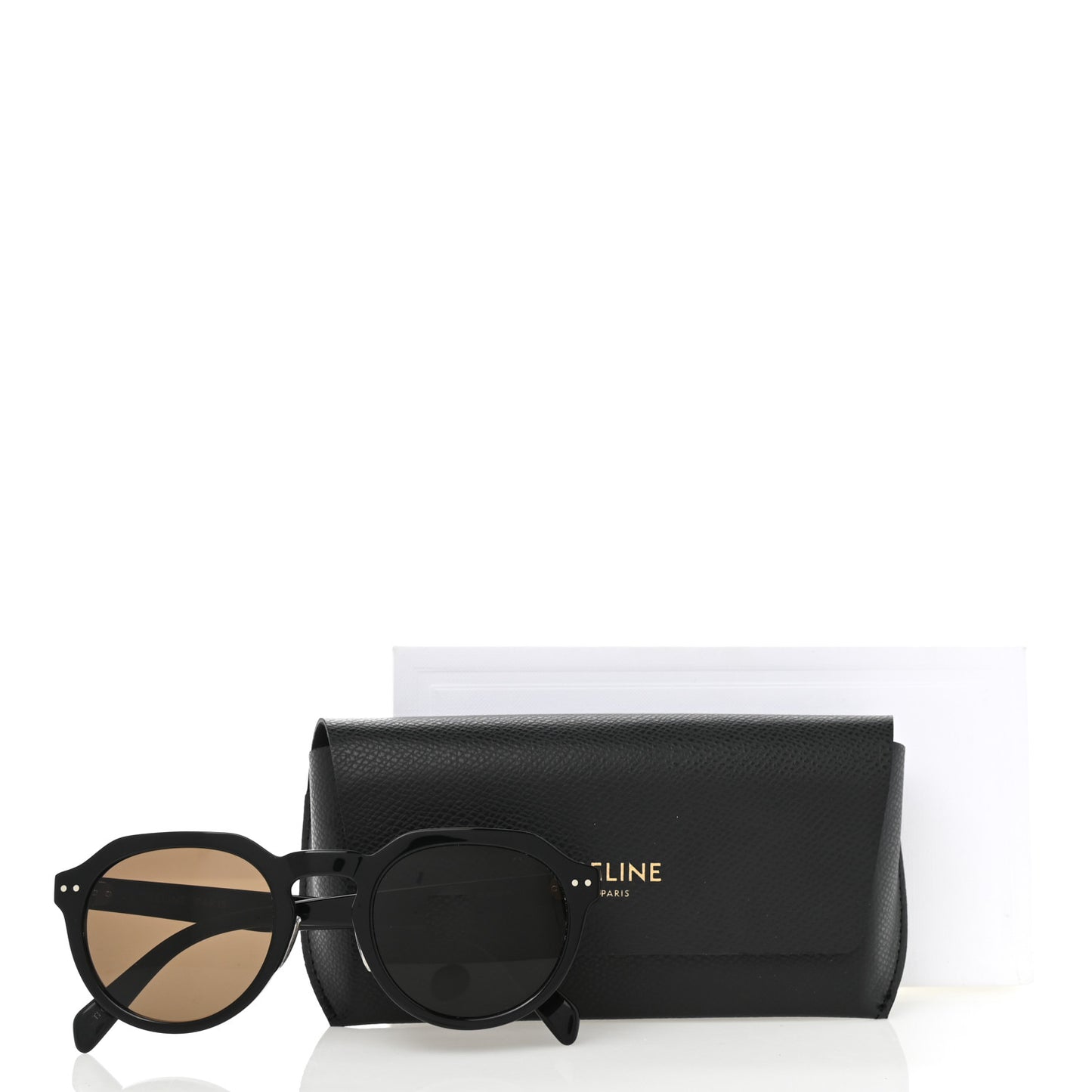 Acetate Black Frame 42 CL40208U Sunglasses Black