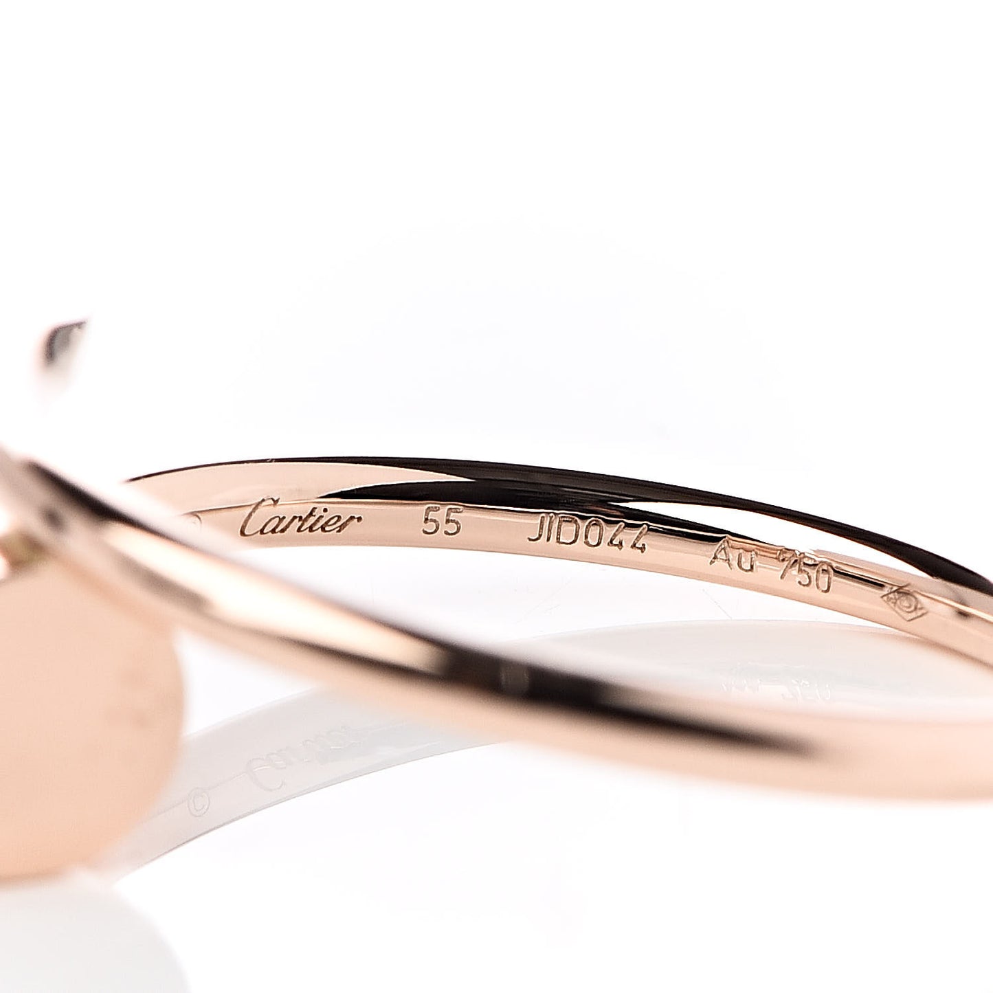 18K Pink Gold Small Juste Un Clou Ring 55 7.25