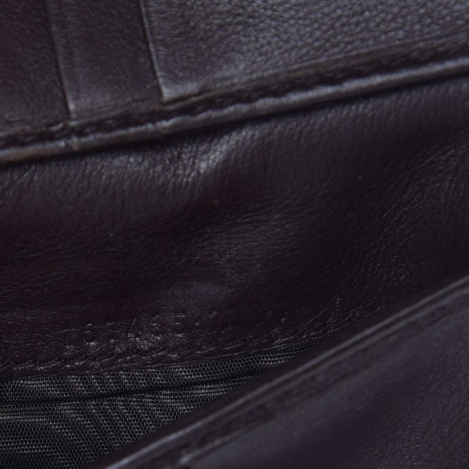 Gucci Guccissima Princy French Flap Wallet Chocolate Brown 7 of 8