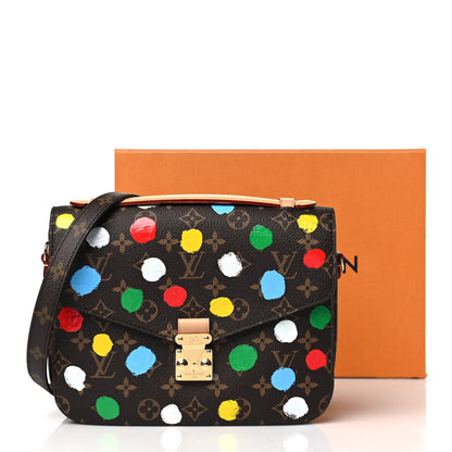 Louis Vuitton LV x YK Monogram Painted Dots Pochette Metis 11 of 11