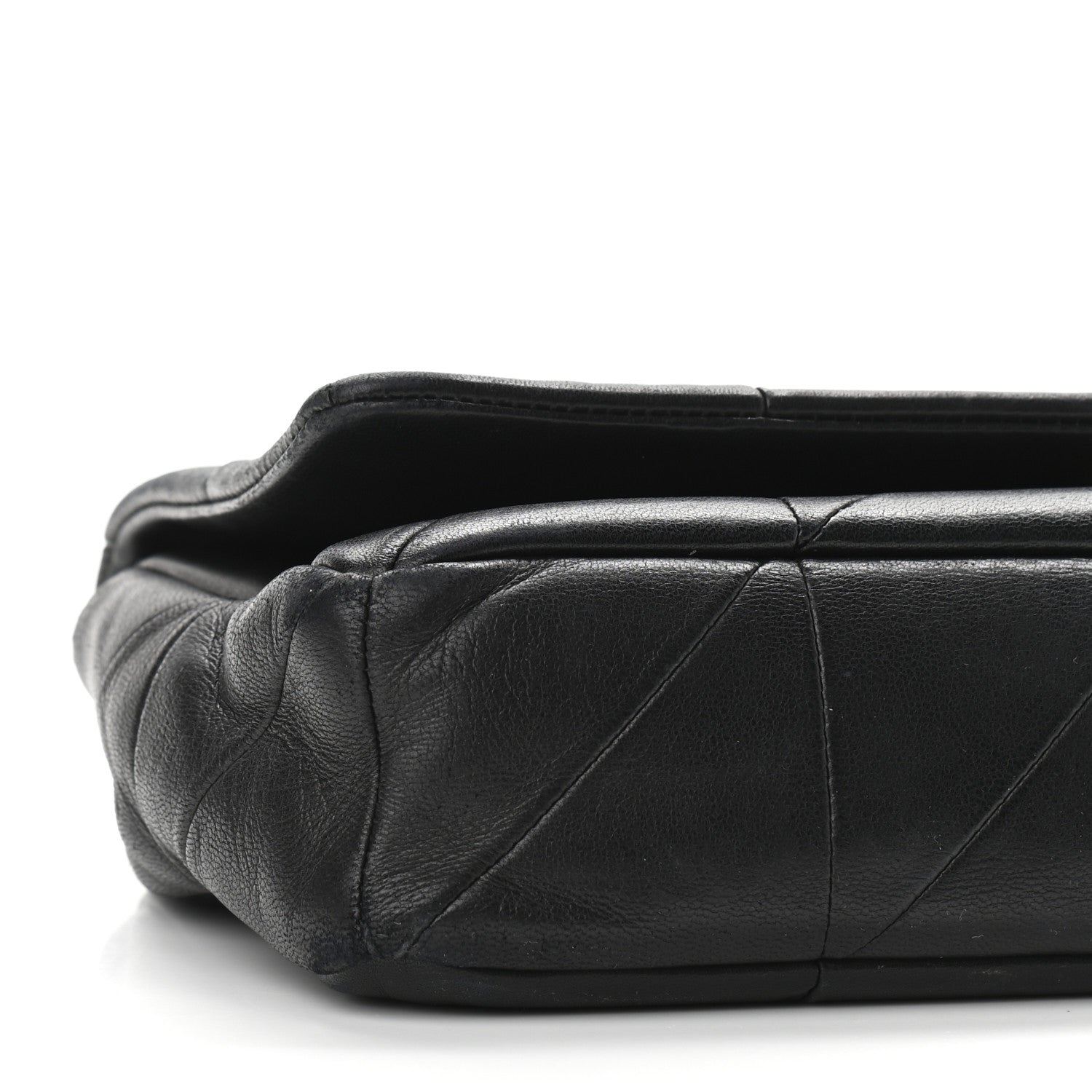 Saint Laurent Lambskin Patchwork Monogram Medium Jamie Black 8 of 14