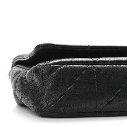 Saint Laurent Lambskin Patchwork Monogram Medium Jamie Black 8 of 14