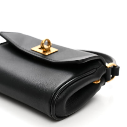 Balenciaga Smooth Calfskin Rodeo Micro Bag Charm Black 8 of 9