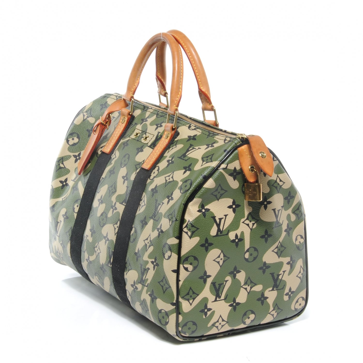 Louis Vuitton Monogramouflage Speedy 35 6 of 15