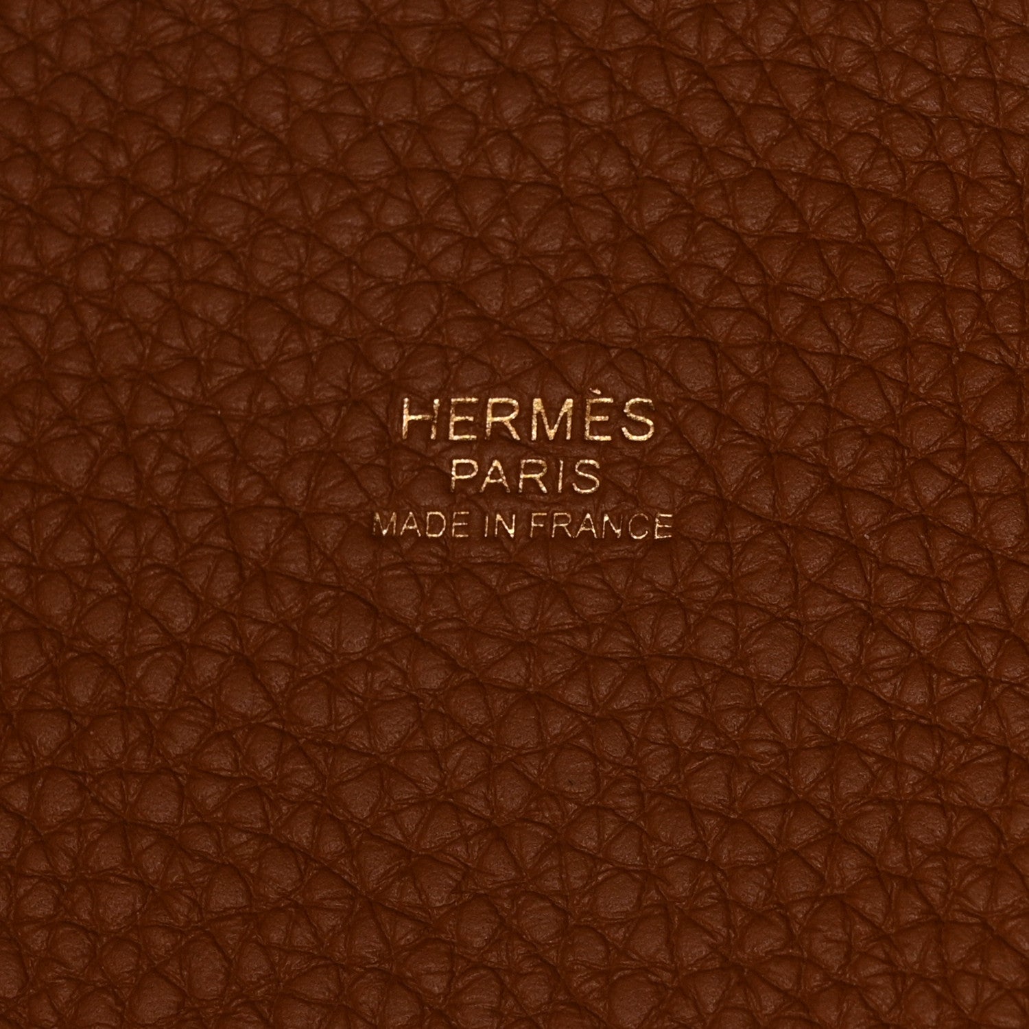 Hermes Taurillon Clemence Picotin Lock 22 MM Gold 6 of 11