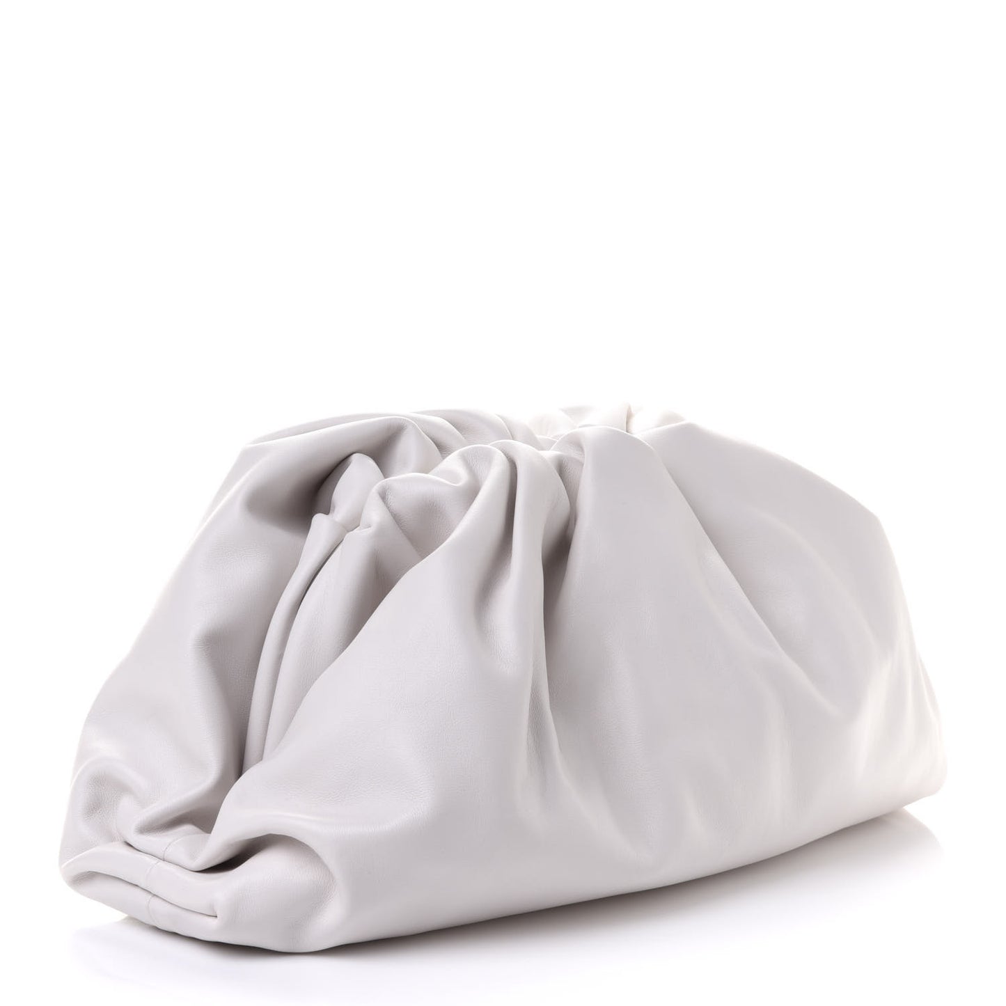 Smooth Butter Calf The Pouch Oversized Clutch Mist