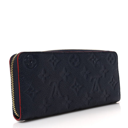 Louis Vuitton Empreinte Clemence Wallet Marine Rouge 3 of 6