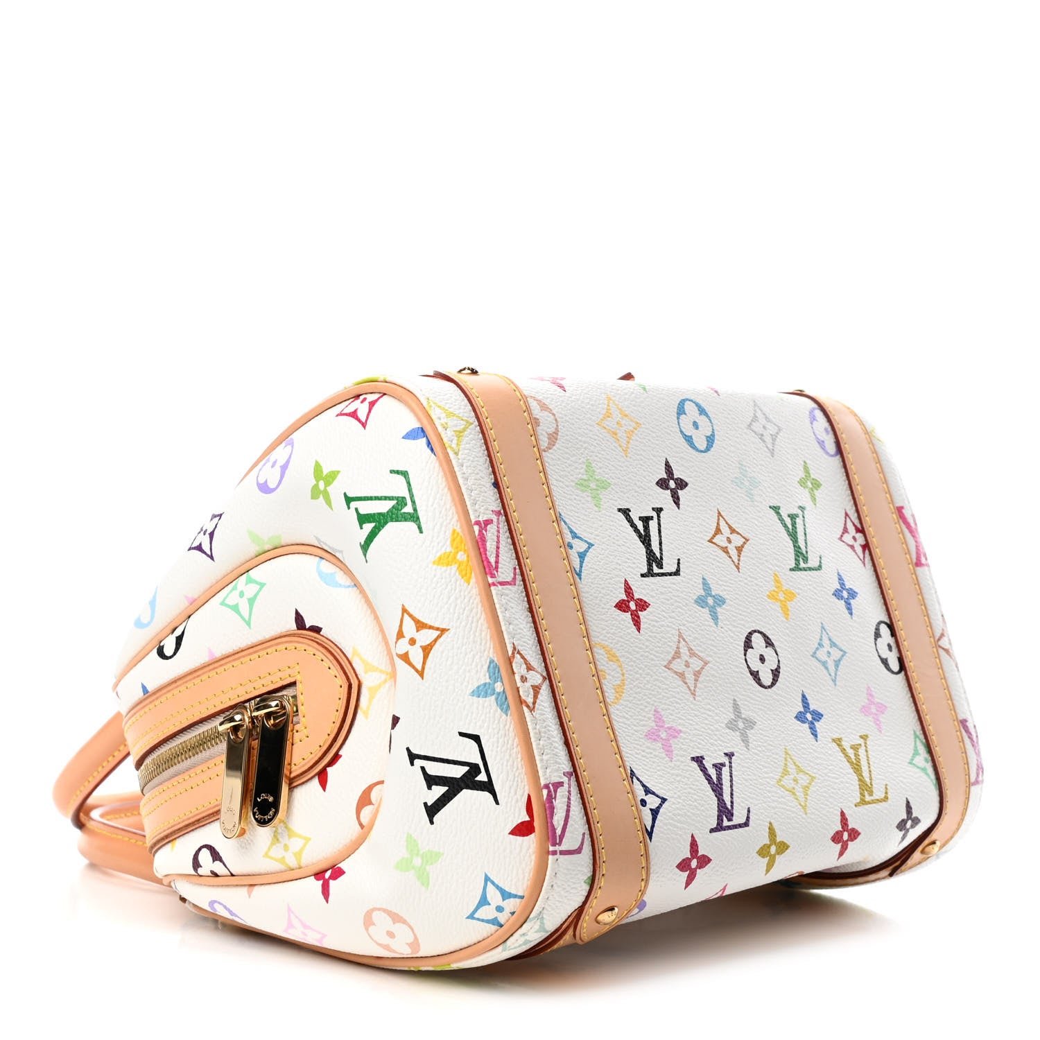 Louis Vuitton Monogram Multicolor Priscilla White 3 of 4