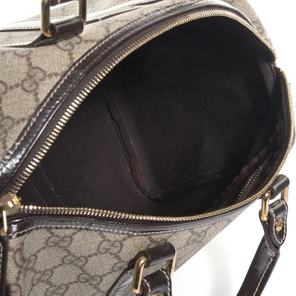 Gucci GG Plus Monogram Medium Joy Boston Dark Brown 5 of 7