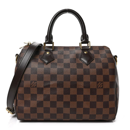 Louis Vuitton Damier Ebene Speedy Bandouliere 25 1 of 8