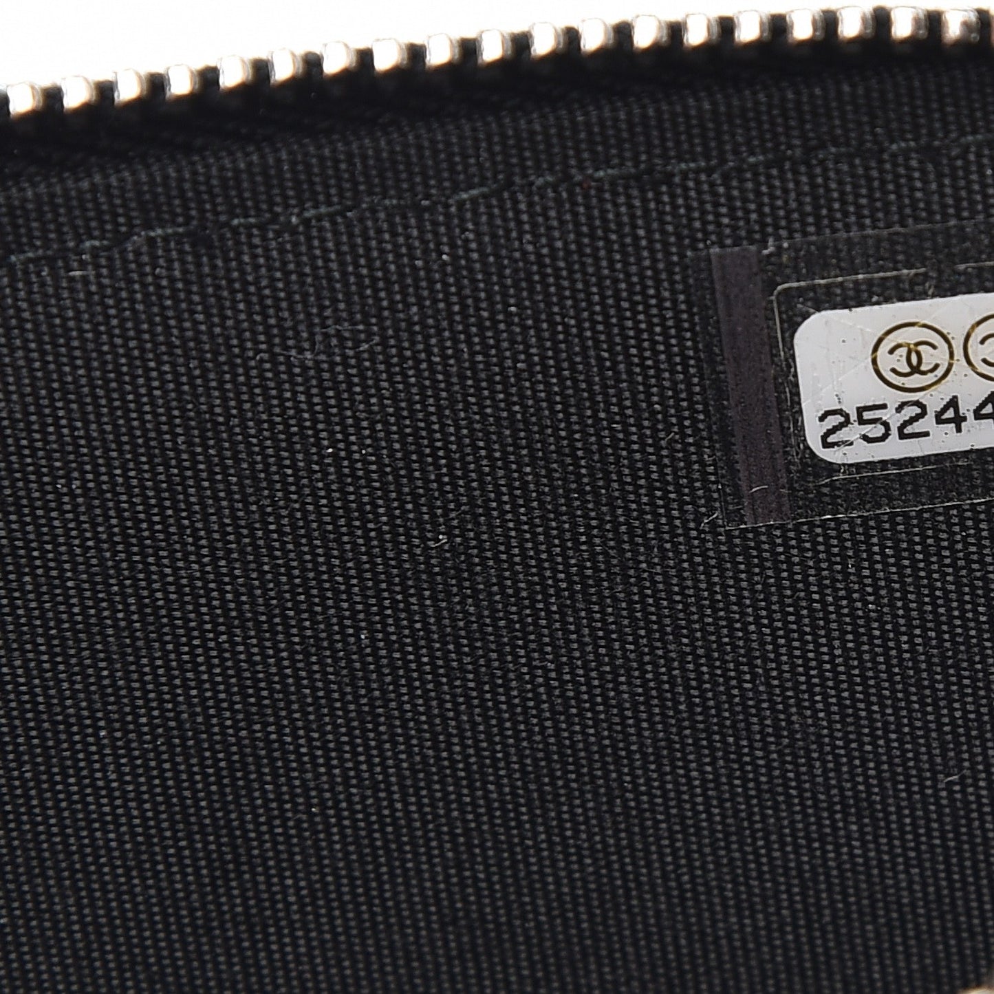 Canvas Small Deauville Clutch With Chain Charcoal